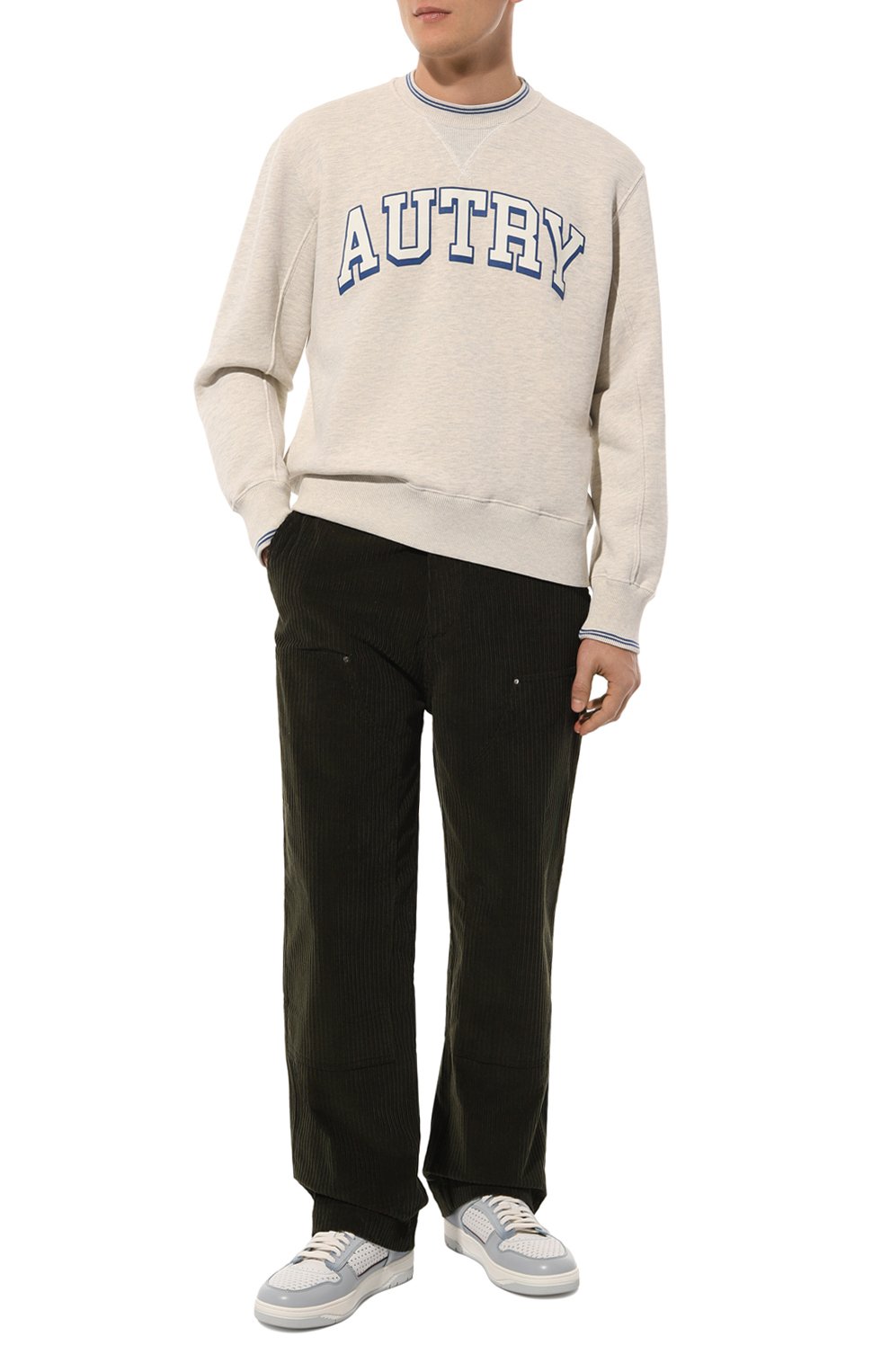 Кожаные кеды sneak air SANTONI, арт. MBSA21970BGRCSZ0Z29, фото 2