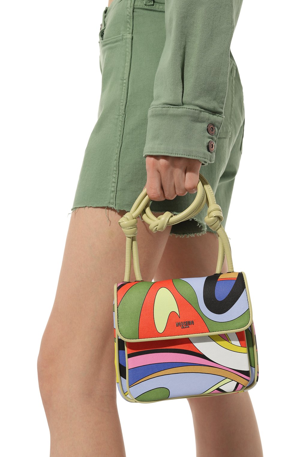 Сумка MOSCHINO разноцветного цвета по цене 104500 руб., арт. 2317 A7573/8213, фото 8 Сумка MOSCHINO, арт. 2317 A7573/8213, фото 8