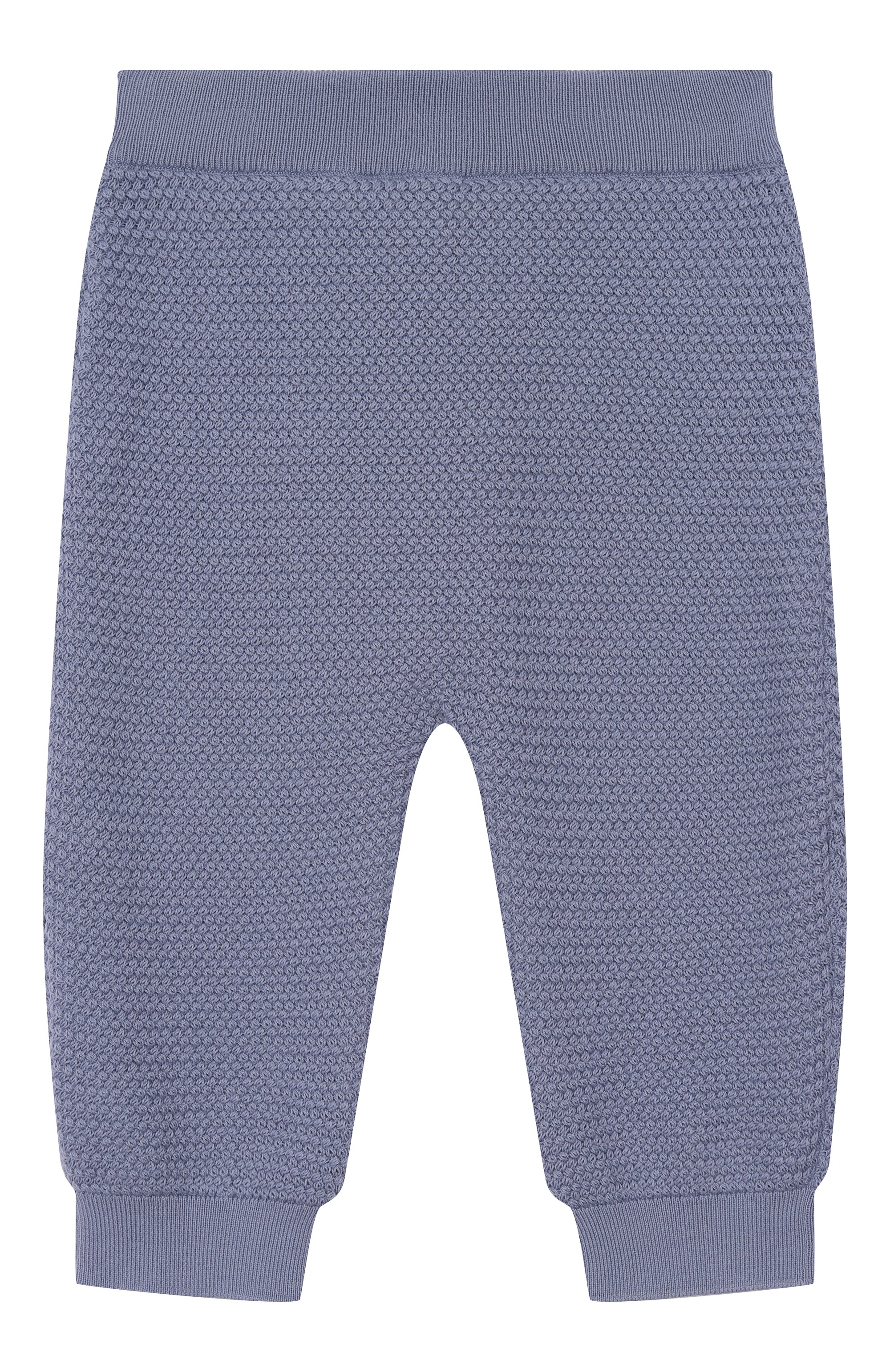 Хлопковые джоггеры DOLCE & GABBANA тёмно-голубого цвета по цене 53850 руб., арт. L1KP12/JBCIR, фото 2 Хлопковые джоггеры DOLCE & GABBANA, арт. L1KP12/JBCIR, фото 2