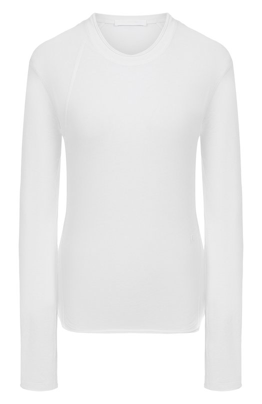 Хлопковый лонгслив Helmut Lang P05HW505 Белый P05HW505