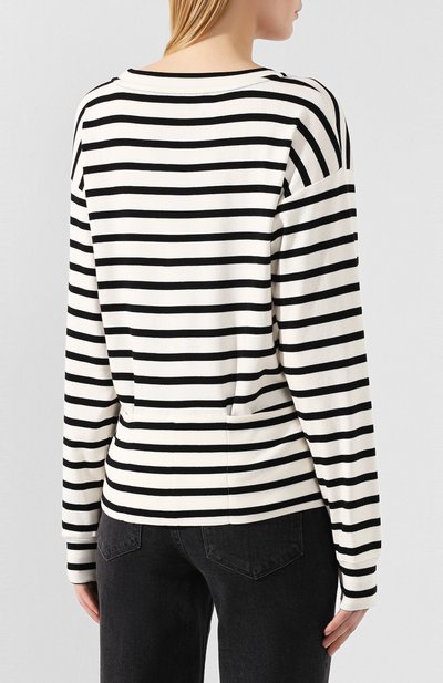 Хлопковый пуловер SONIA RYKIEL, арт. 13504019-FA, фото 4