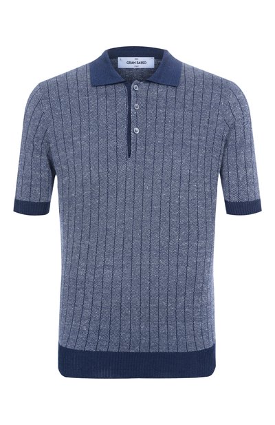Поло изо льна и хлопка GRAN SASSO, арт. 57116/18659, фото 1