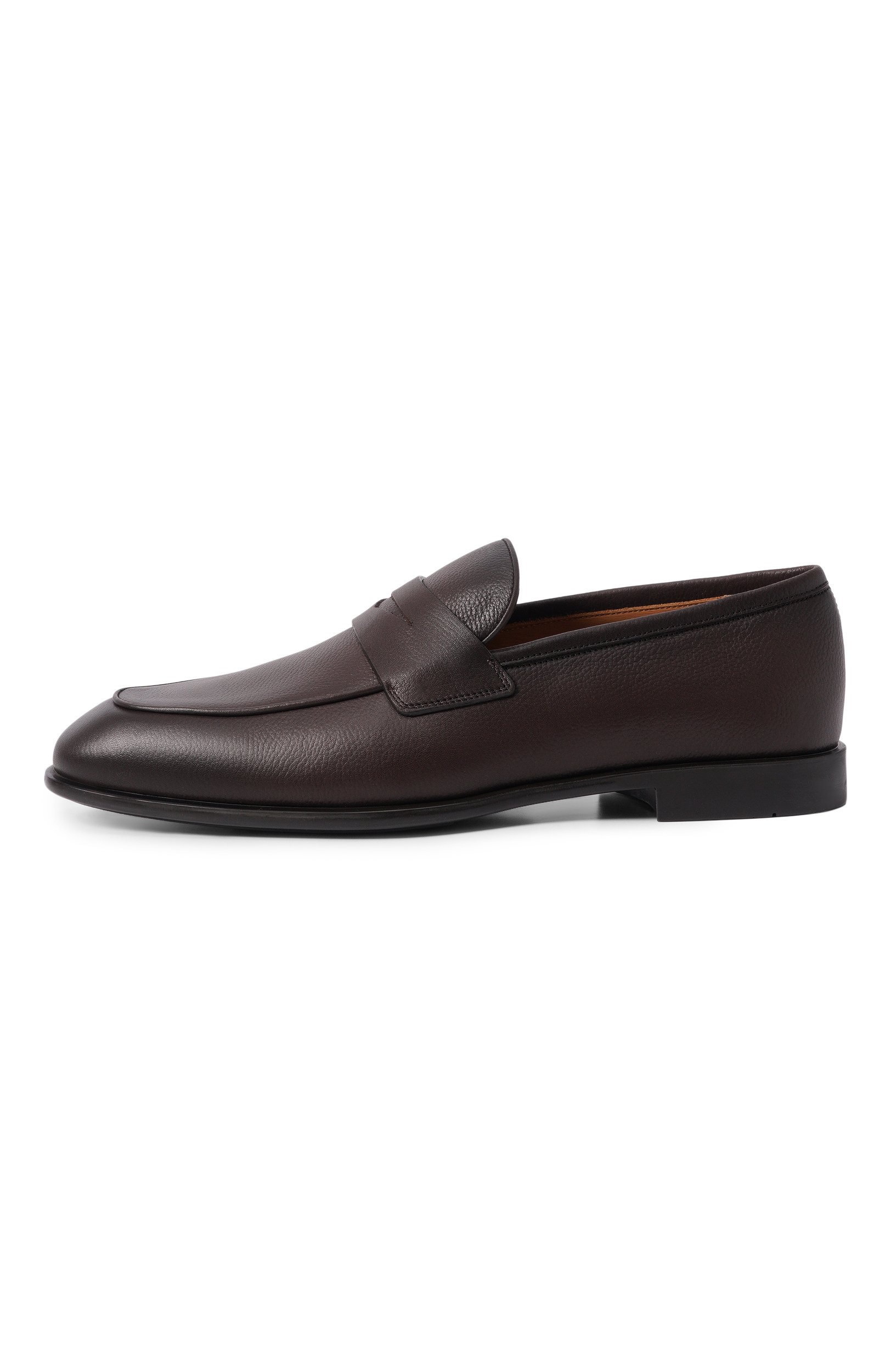 Кожаные пенни-лоферы FERRAGAMO, арт. 021668/774036, фото 3