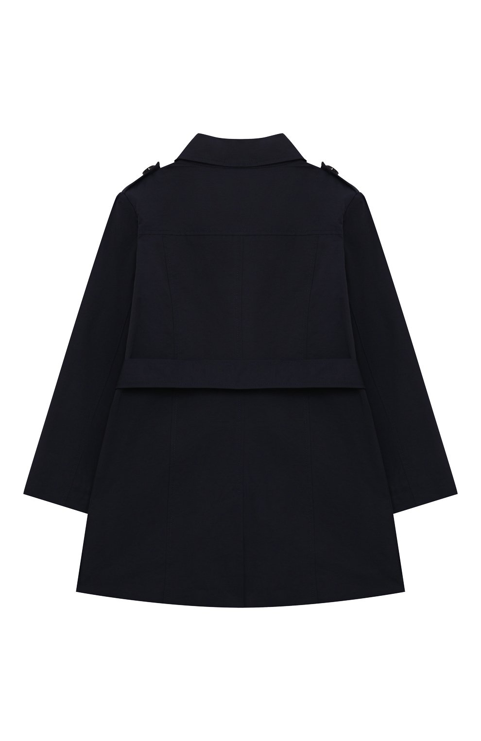 Хлопковый тренч MAX&CO темно-синего цвета по цене 25450 руб., арт. MX0011-MX003, фото 2 Хлопковый тренч MAX&CO, арт. MX0011-MX003, фото 2