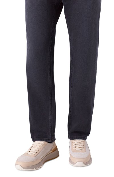 Замшевые кроссовки BRUNELLO CUCINELLI, арт. MZUSGG0278, фото 3