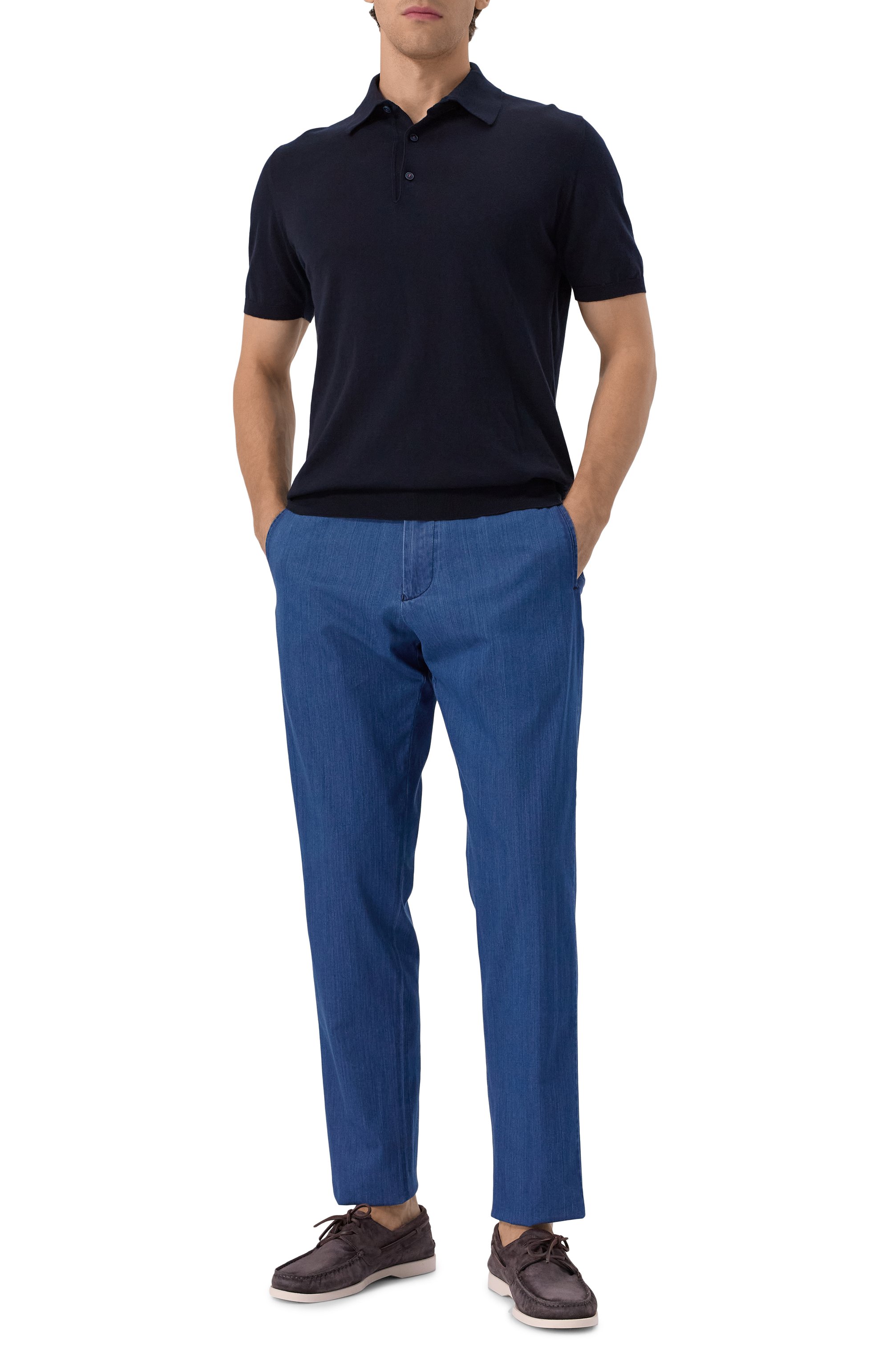 Хлопковое поло KITON, арт. UMKXX33K4, фото 2