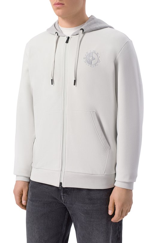 Хлопковая толстовка Bogner Fire+Ice 84277936 Серый  84277936 Фото 3