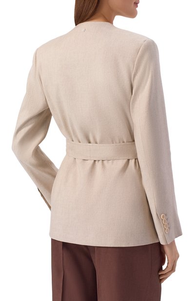 Жакет изо льна и вискозы LORENA ANTONIAZZI, арт. P2639GA18A/5154, фото 4