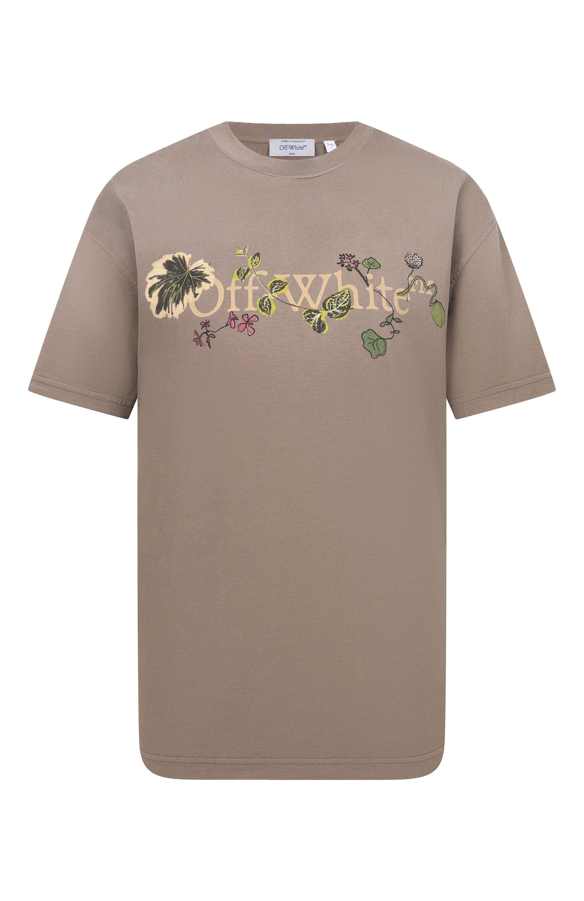Хлопковая футболка OFF-WHITE, арт. 0WAA089S26JER003, фото 1