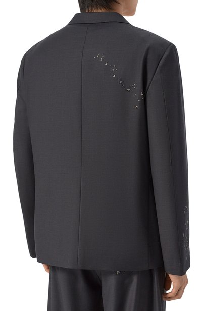 Шерстяной пиджак DOMREBEL, арт. M BULLY BLAZER/D0UBLE BREASTED BLAZER, фото 4