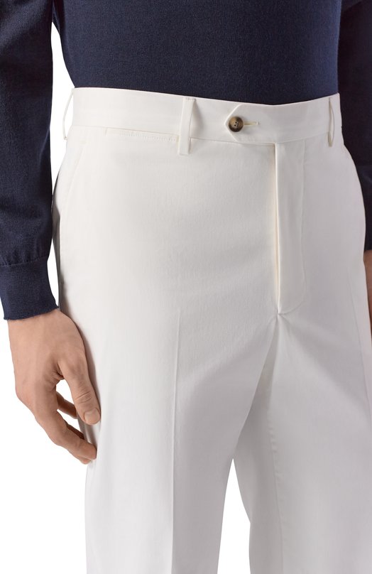 Хлопковые брюки MVST M25.1MM.T411/531 Белый  M25.1MM.T411/531 Фото 5