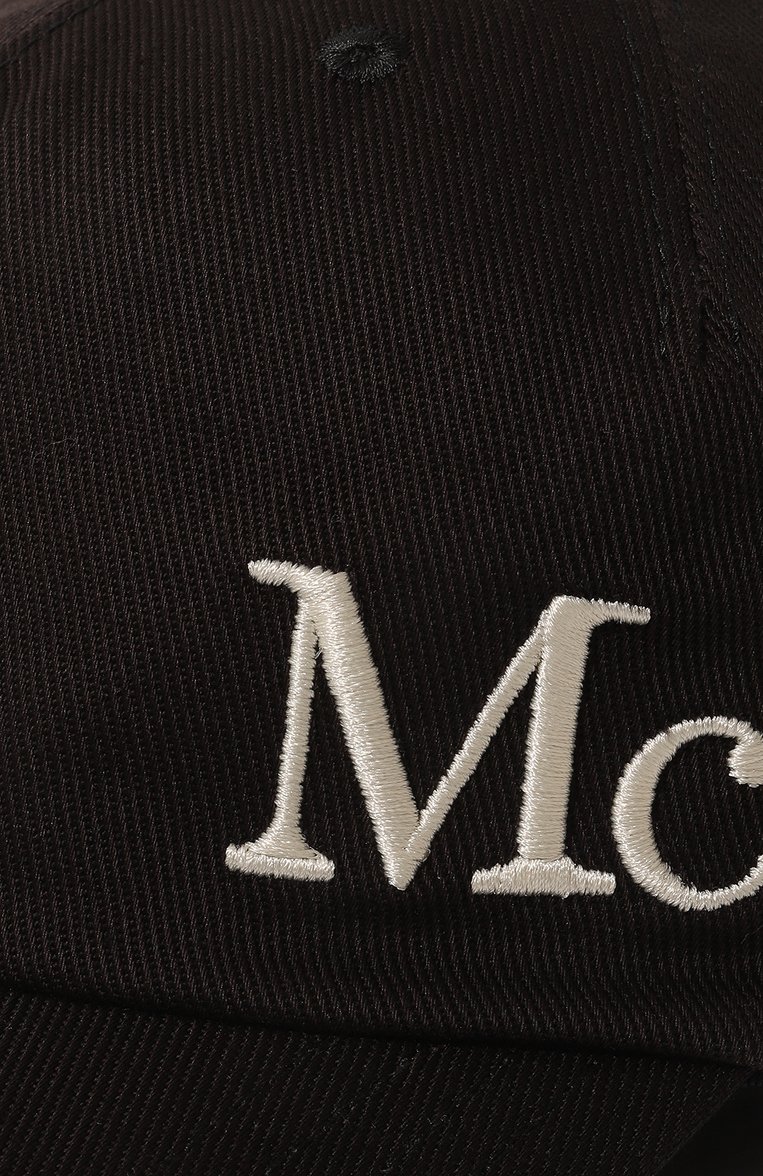Мужская хлопковая бейсболка ALEXANDER MCQUEEN черного цвета, арт. 632896/4105Q1078 | Фото 4 (Материал: Текстиль, Хлопок; Региональные ограничения белый список (Axapta Mercury): Не проставлено; Нос: Не проставлено)