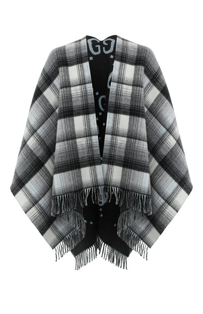 Шерстяное пончо GUCCI, арт. 553118/4G200, фото 1