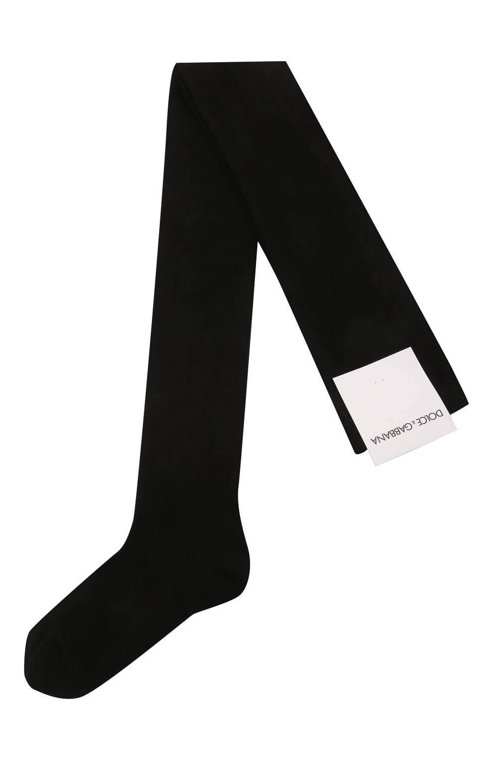 Хлопковые колготки DOLCE & GABBANA черного цвета по цене 6665 руб., арт. LB1A88/LK106, фото 1 Хлопковые колготки DOLCE & GABBANA, арт. LB1A88/LK106, фото 1