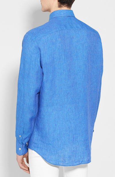 Льняная рубашка CANALI, арт. L7B1/GH00407, фото 4