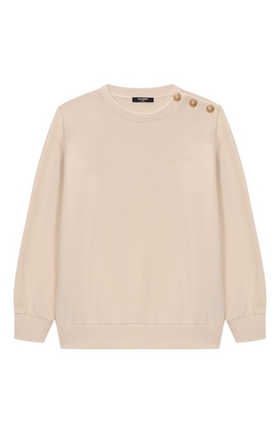 Хлопковый свитшот BALMAIN, арт. BX4R10