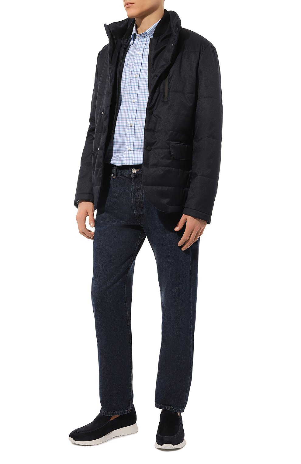 Хлопковая рубашка PAUL&SHARK, арт. 23413168J, фото 2