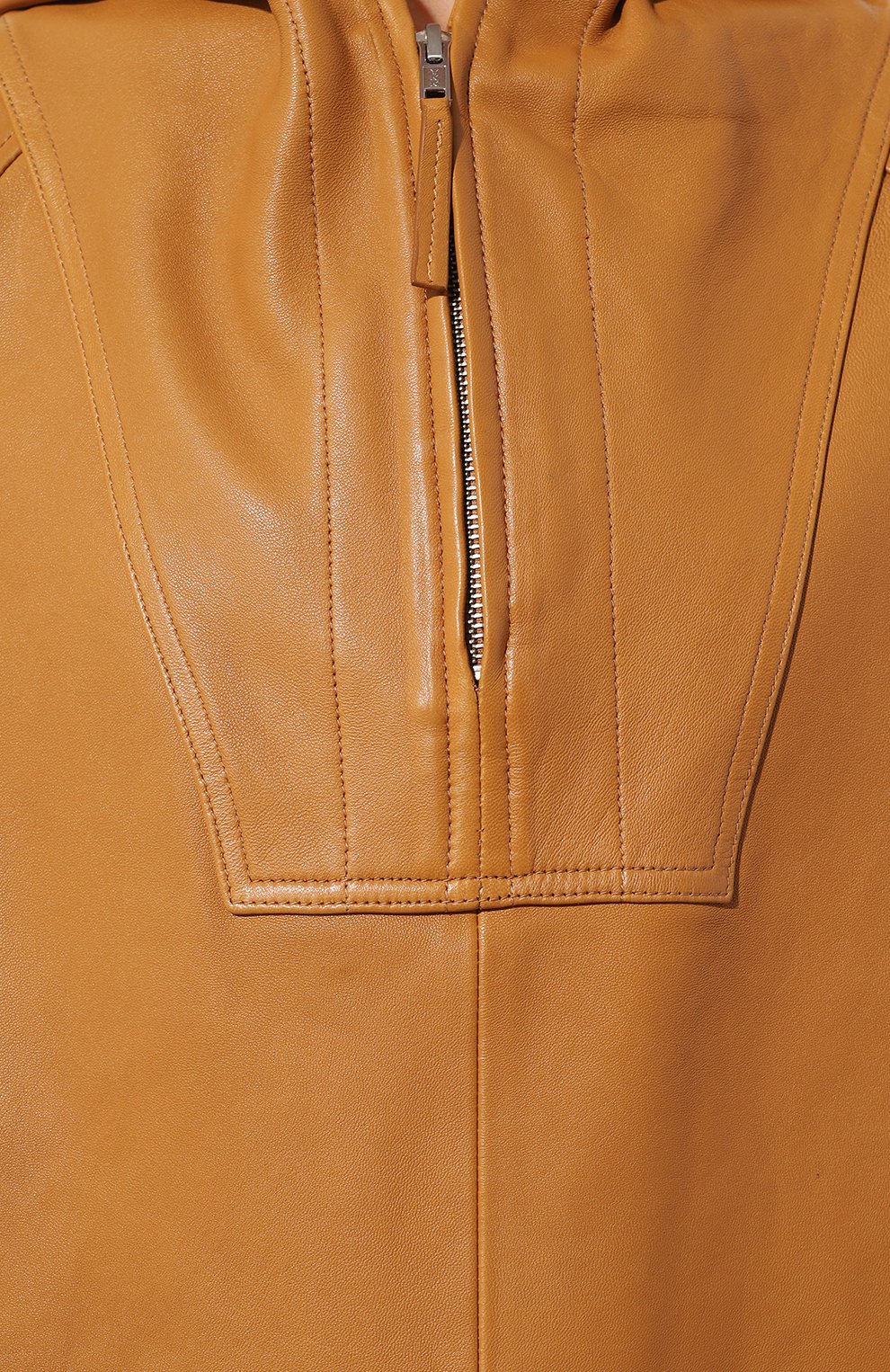 Кожаный анорак CO оранжевого цвета по цене 175500 руб., арт. 6624/PSGV, фото 5 Кожаный анорак CO, арт. 6624/PSGV, фото 5