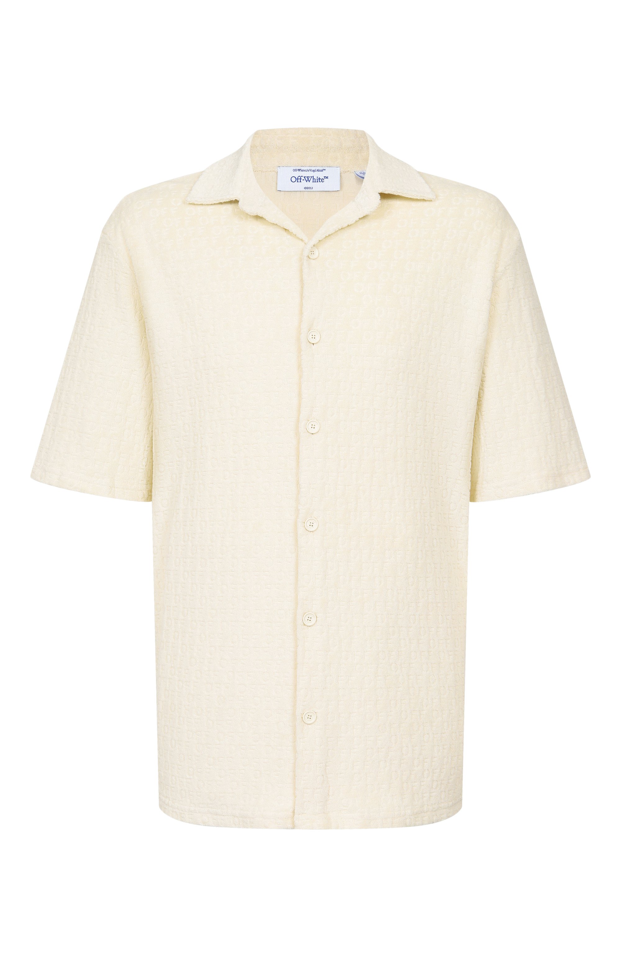 Хлопковая рубашка OFF-WHITE, арт. 0MGG013C99JER001, фото 1