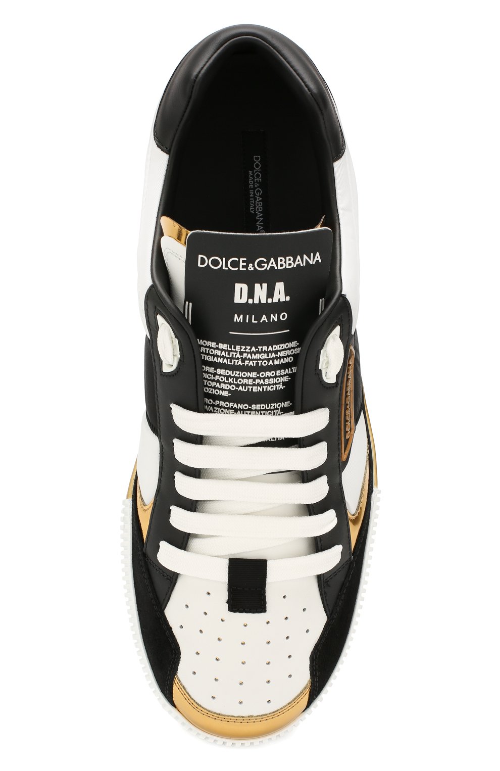 Комбинированные кеды miami DOLCE & GABBANA, арт. CS1694/AJ605, фото 5