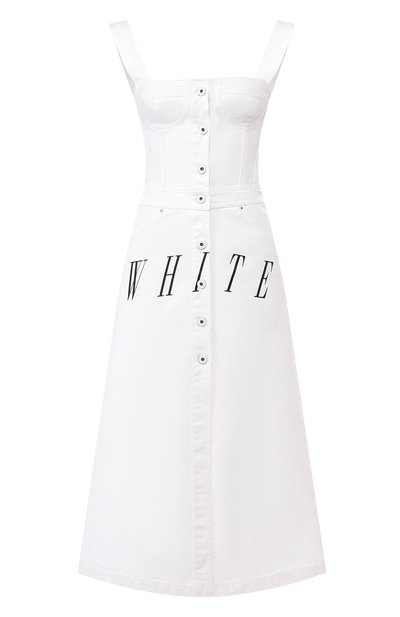 Женское джинсовое платье OFF-WHITE, арт. 0WYM001S19D620460110