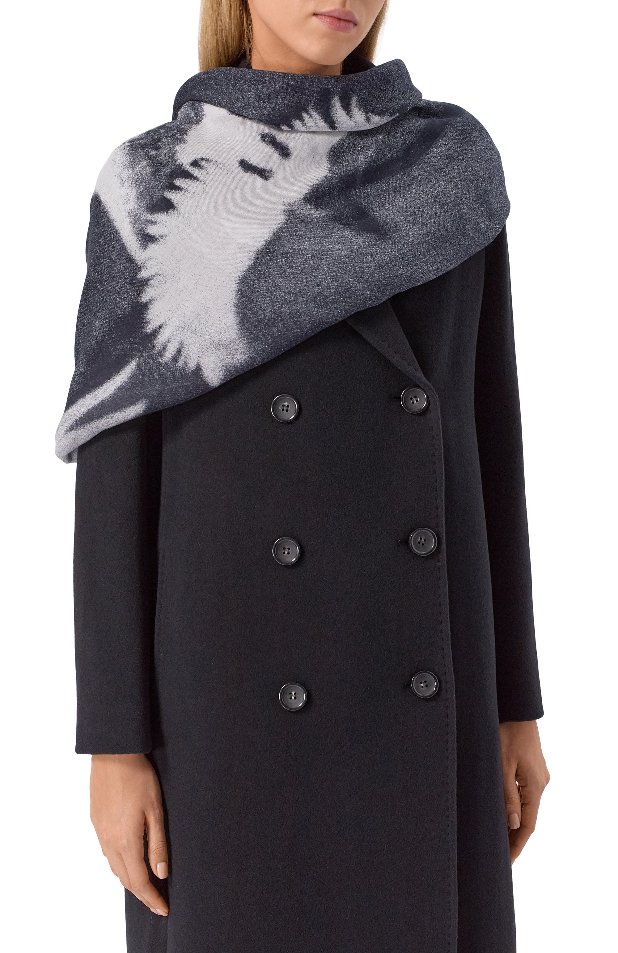 Шарф ANN DEMEULEMEESTER, арт. B0013211/FA593, фото 2