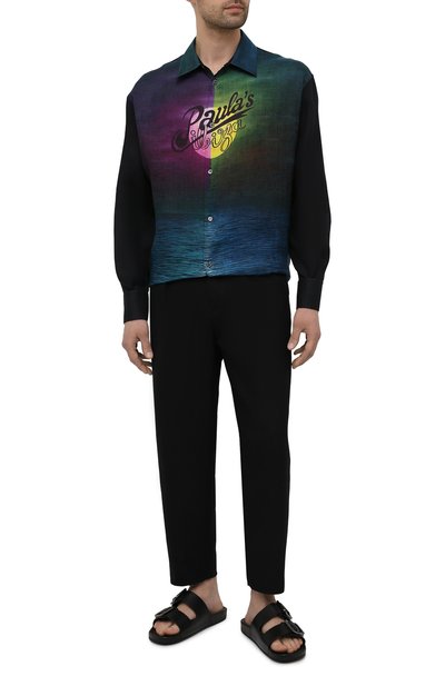 Льняная рубашка loewe x paula's ibiza LOEWE разноцветного цвета по цене 94500 руб., арт. H616Y05X04, фото 2 Льняная рубашка loewe x paula's ibiza LOEWE, арт. H616Y05X04, фото 2