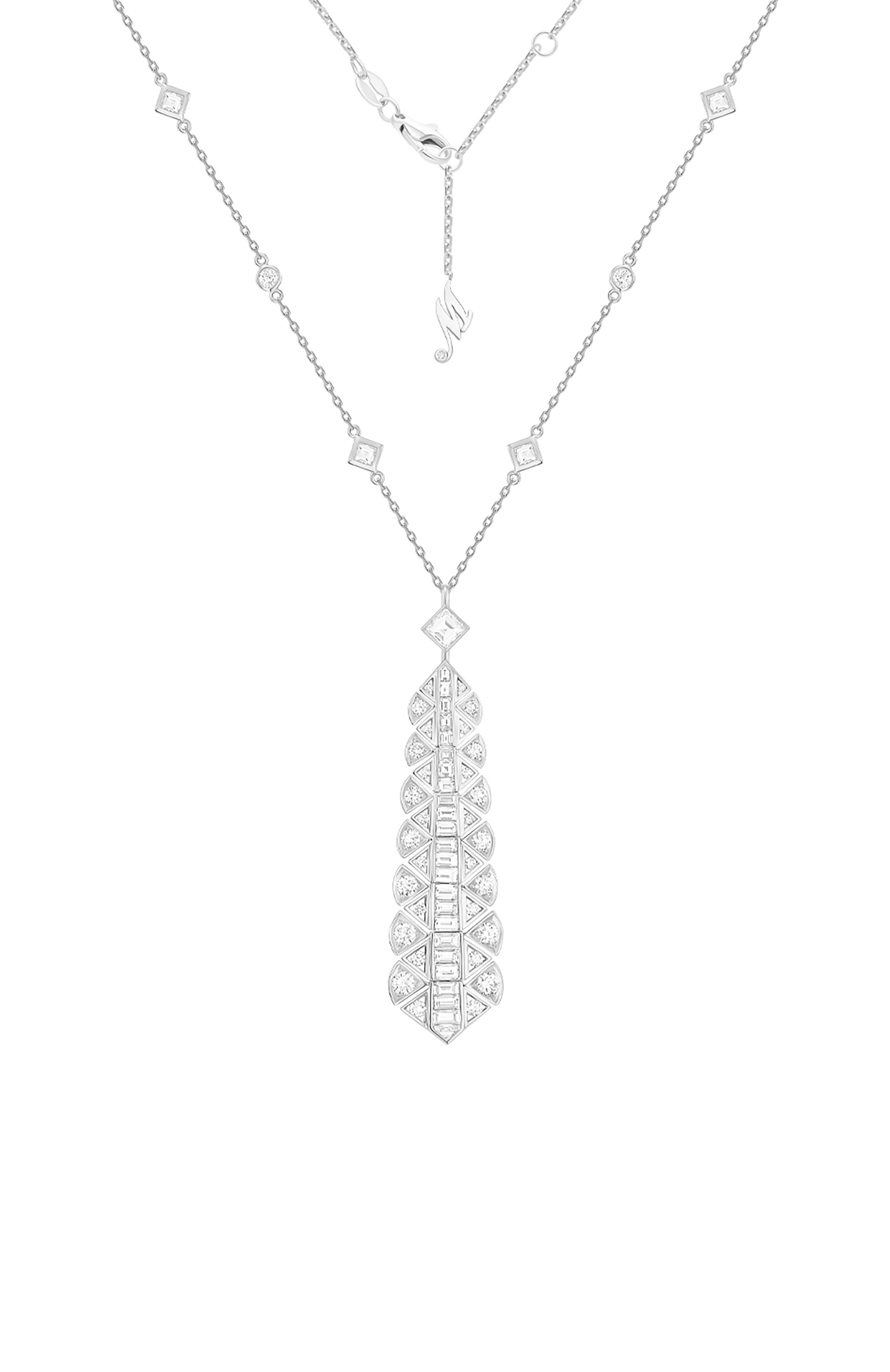 Колье MERCURY бесцветного цвета по цене 4422000 руб., арт. MN70131/WG, фото 1 Колье MERCURY, арт. MN70131/WG, фото 1