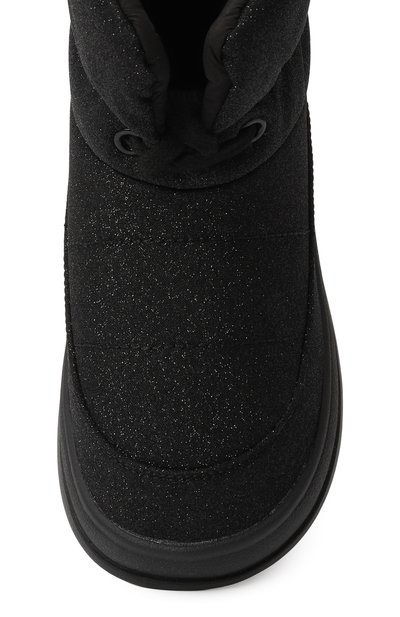 Утепленные сапоги MONNALISA черного цвета по цене 16600 руб., арт. 8CD012, фото 4 Утепленные сапоги MONNALISA, арт. 8CD012, фото 4