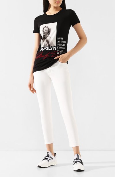 Хлопковая футболка DOLCE & GABBANA, арт. F8H32Z/G7VZD, фото 2