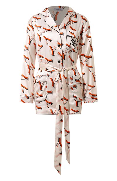 Женская атласная блузка YANINA, арт. T-2420A/3