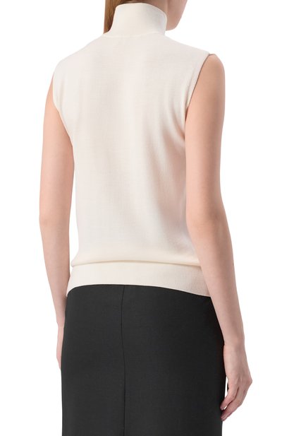 Топ из шерсти и шелка TOTEME, арт. 254-WRT0477-YA0190, фото 4