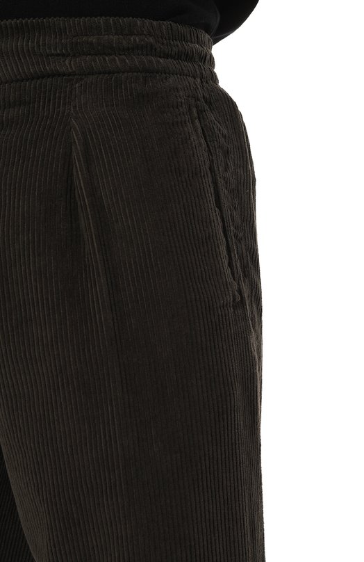 Вельветовые брюки Kiton UP1LACJ0212C Хаки  UP1LACJ0212C Фото 5