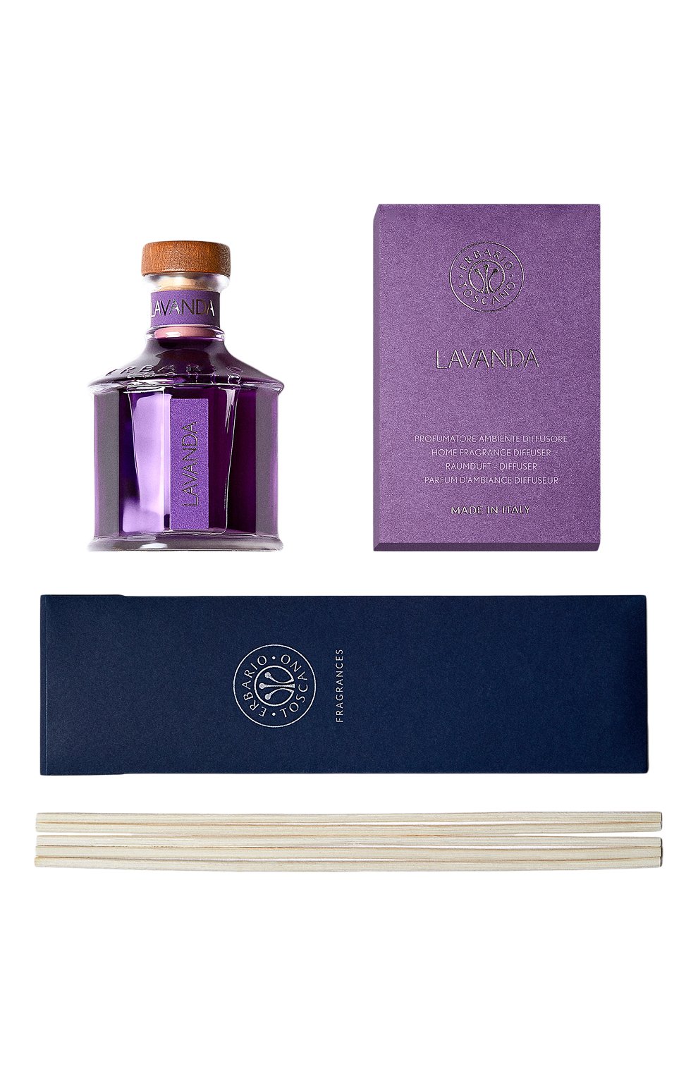Диффузор lavanda (500ml) ERBARIO TOSCANO, арт. DA50LA, фото 2