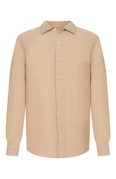 Мужская льняная рубашка LORO PIANA, арт. FAF2545