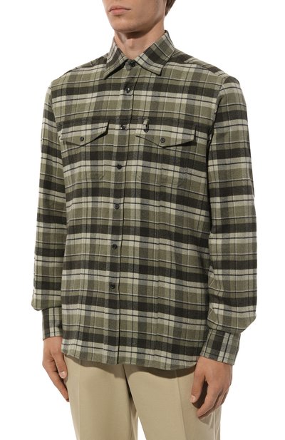 Хлопковая рубашка STEFANO RICCI, арт. MC007067/BN2820, фото 3