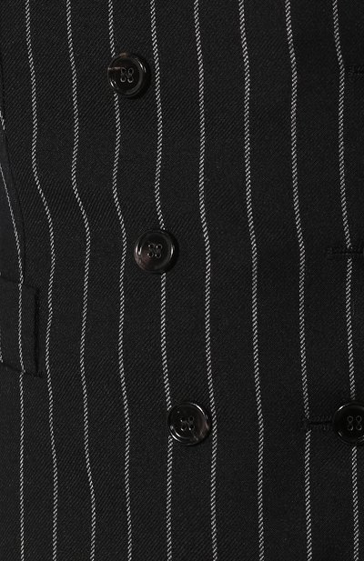 Жилет из смеси шерсти и шелка DOLCE & GABBANA, арт. F79T0T/FR2XI, фото 5