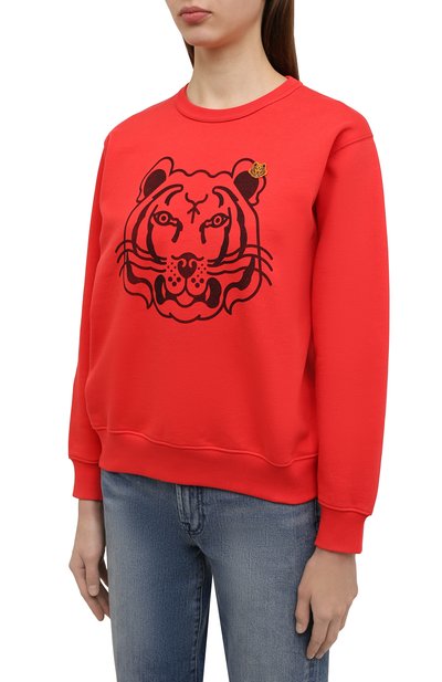Хлопковый свитшот KENZO, арт. FB62SW8314M0, фото 3