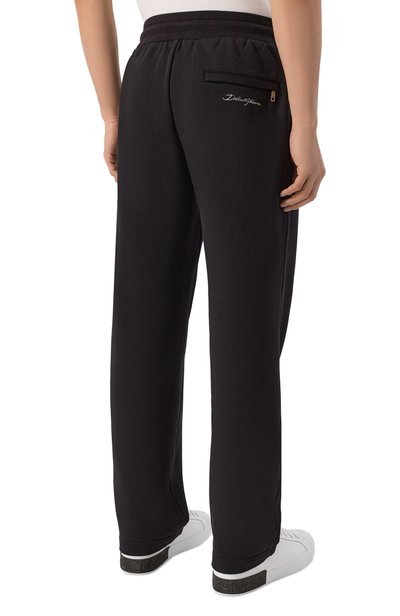 Хлопковые брюки DOLCE & GABBANA, арт. GP0M5Z/G7P9P, фото 4