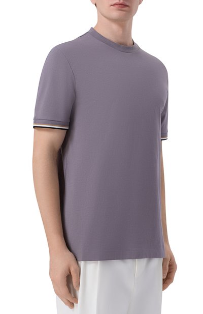 Хлопковая футболка BOSS, арт. 50501097, фото 3