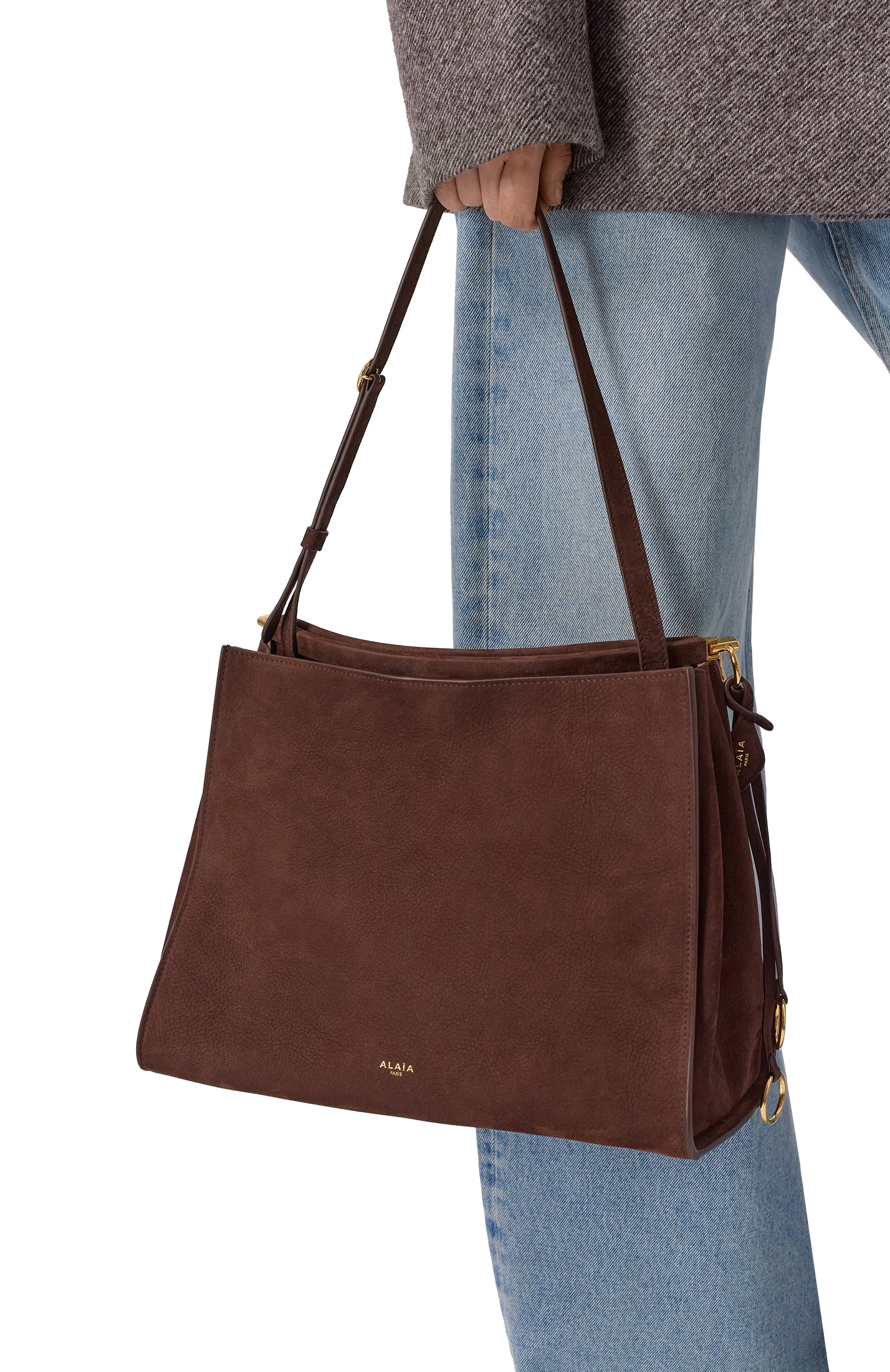 Сумка le click medium ALAIA, арт. AA1S01433CA214, фото 2