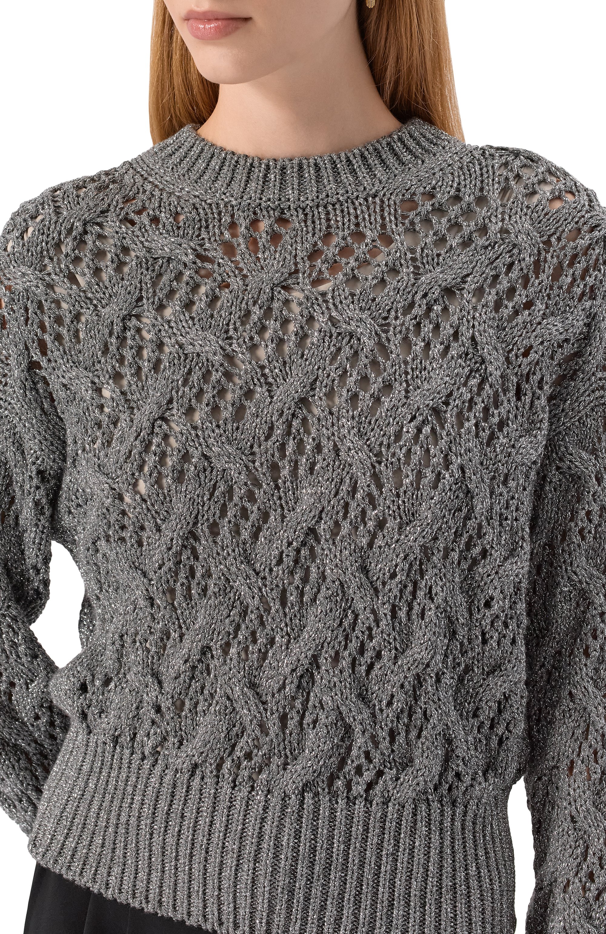 Свитер из вискозы MAX MARA STUDIO, арт. PILADE, фото 5