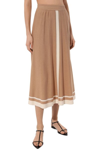 Юбка из шелка и вискозы FREEAGE, арт. S24.SK051.6079.102, фото 3