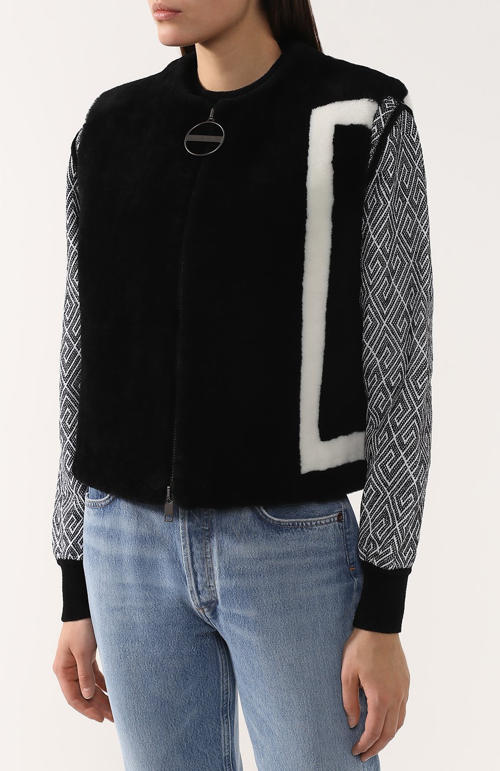 Меховой жилет из овчины GIVENCHY, арт. BW306E607R, фото 3