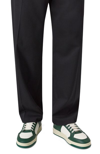 Кожаные кеды sl/61 SAINT LAURENT, арт. 713600/AAAWR, фото 3