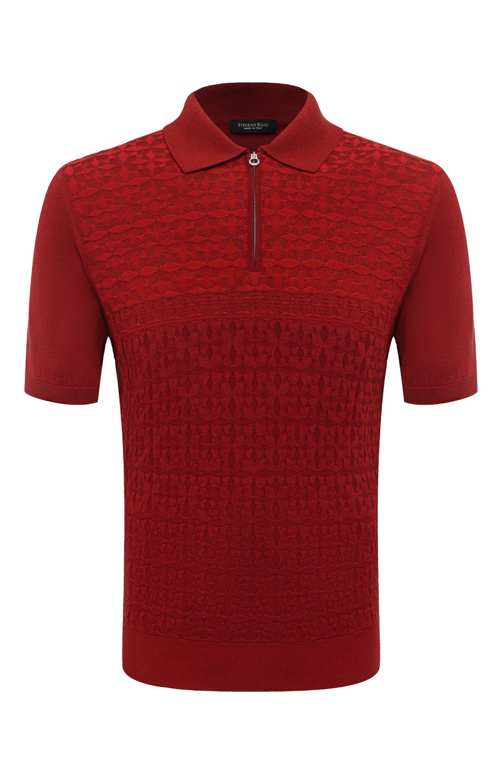 Поло из шелка и хлопка STEFANO RICCI, арт. K818085P31/F24287, фото 1