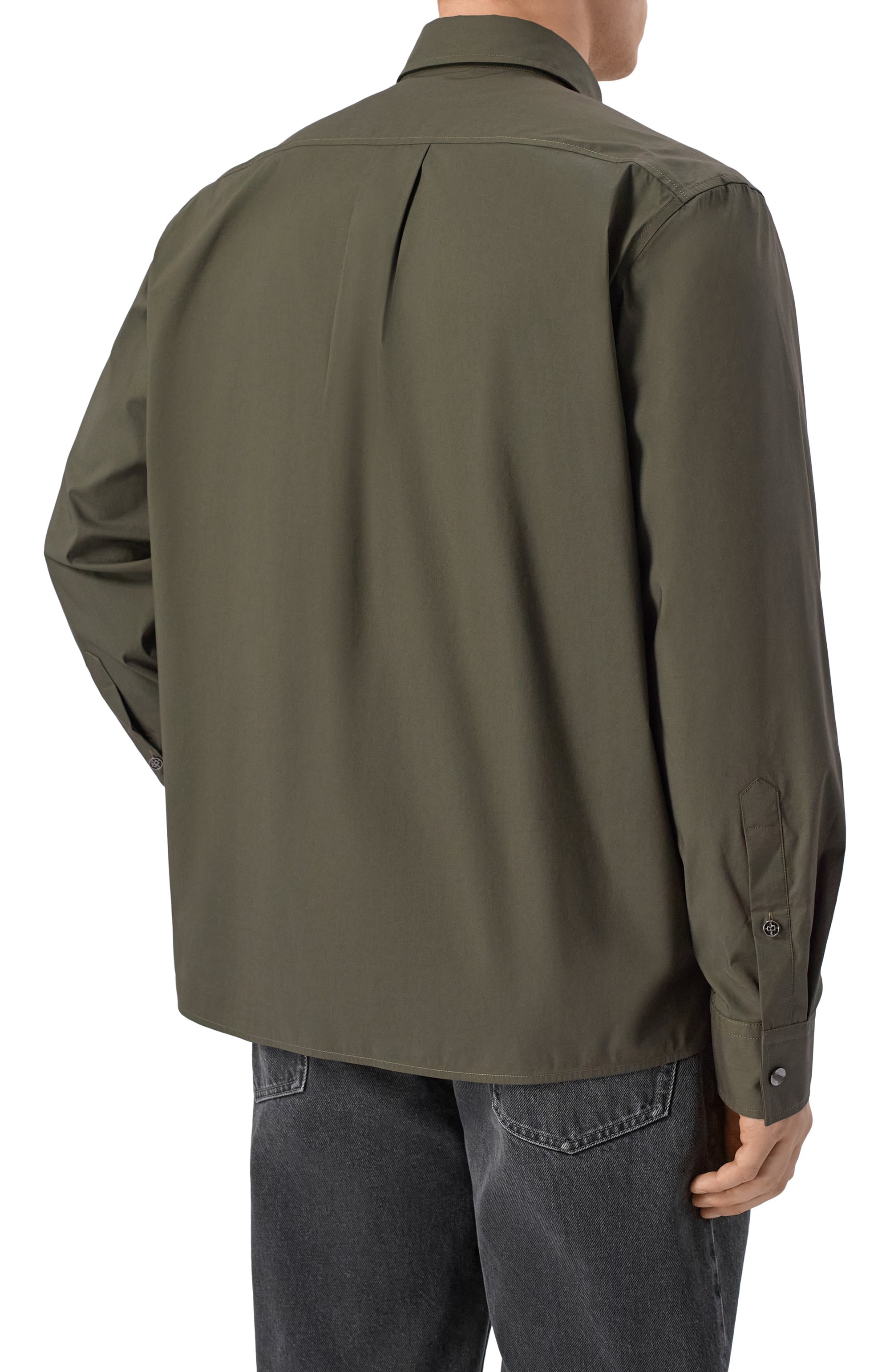 Рубашка BOGNER темно-зеленого цвета по цене 30500 руб., арт. 58761322, фото 4 Рубашка BOGNER, арт. 58761322, фото 4