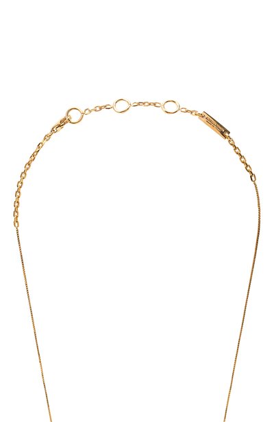 Кулон на цепочке BOTTEGA VENETA зеленого цвета по цене 52250 руб., арт. 651192/VAHU4, фото 3 Кулон на цепочке BOTTEGA VENETA, арт. 651192/VAHU4, фото 3