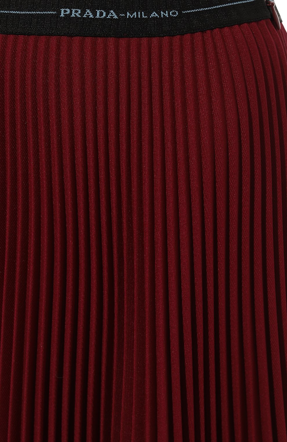 Плиссированная юбка PRADA, арт. P199N-1OES-F0399-182, фото 5