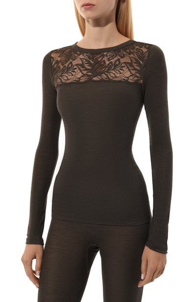 Топ из шерсти и шелка ZIMMERLI, арт. 370-53017, фото 3